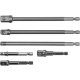 Yato dugókulcs adapter készlet 6 részes 1/4" Hex 1/4", 3/8", 1/2" négyszög CrV