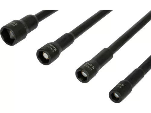 Yato mágneses adapterkészlet, 1/4", 150mm, 4 db