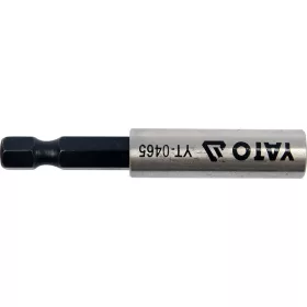 Yato inox mágneses bithegy-tartó, 60 mm - 1/4 col