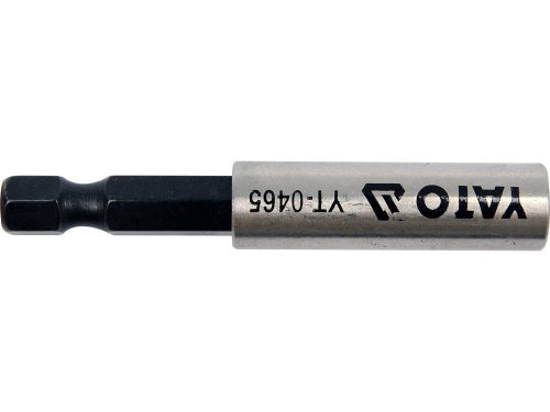 Yato inox mágneses bithegy-tartó, 60 mm - 1/4 col