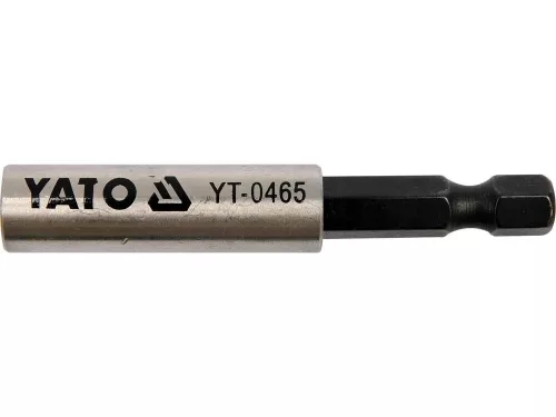 Yato inox mágneses bithegy-tartó, 60 mm - 1/4 col