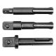 Yato dugókulcs adapter 3 részes készlet Sds-Plus -> 1/4", 3/8", 1/2" négyszög