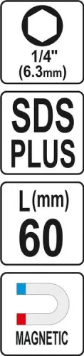 Yato bithegy adapter Sds-Plus