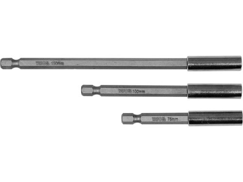 Yato bithegy-tartó 3 részes készlet 1/4"