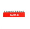 Yato bithegy készlet 10 részes PZ1 x 25 mm