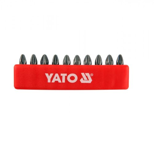 Yato bithegy készlet 10 részes PZ2 x 25 mm
