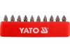 Yato bithegy készlet 10 részes PH1 x 25mm