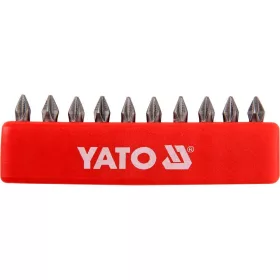 Yato bithegy készlet 10 részes PH1 x 25mm