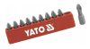 Yato bithegy készlet 10 részes PH1 x 25mm