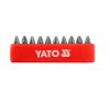 Yato bithegy készlet 10 részes PH2 x 25 mm
