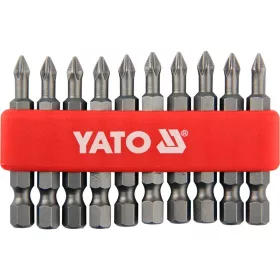 Yato bithegy készlet 10 részes PH1 x 50 mm 21,8 Nm