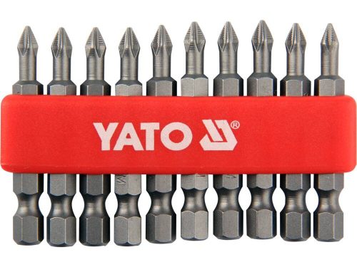 Yato bithegy készlet 10 részes PH1 x 50 mm 21,8 Nm
