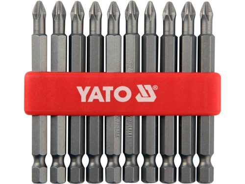 Yato bithegy készlet 10 részes PH2 x 75 mm