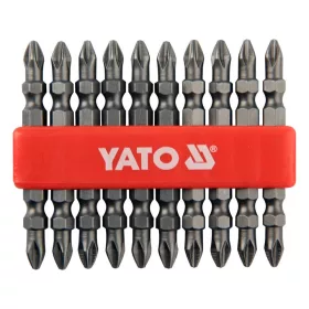 Yato bithegy készlet kétvégü 10 részes PH2 x 65 mm