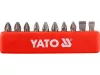 Yato bithegy készlet 10 részes 25 mm  (PH1 - PH2 - PZ1 - PZ2 - Lapos )