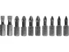 Yato bithegy készlet 10 részes 25 mm  (PH1 - PH2 - PZ1 - PZ2)