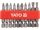 Yato bithegy készlet 10 részes 50 mm (PH1 - PH2 - PZ1 - PZ2 - Lapos)