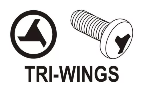 Yato tri-wing bithegy készlet 2 részes TW0 + TW1 x 100 mm