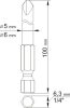 Yato tri-wing bithegy készlet 2 részes NR2 + NR4 x 100 mm