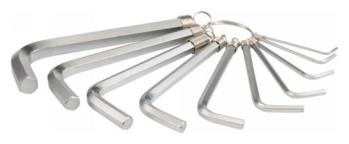 Yato imbuszkulcs készlet 10 részes 1,5-10 mm CrV