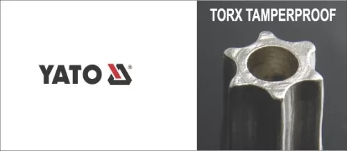 Yato hosszú torx kulcs készlet 9 részes T10-T50 CrV