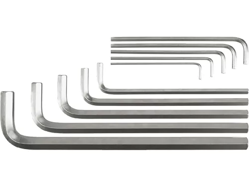 Yato hosszú imbuszkulcs készlet 10 részes 3-17 mm, kazettában CrV