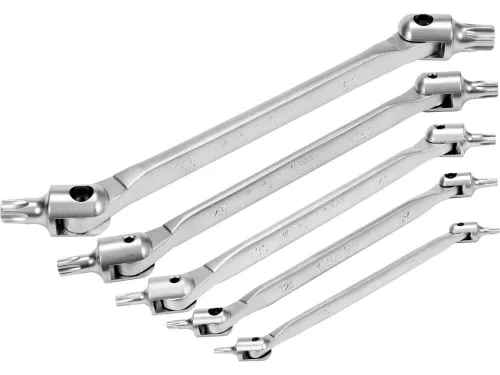 Yato torx csuklós csavarkulcs készlet 5 részes T15-T60 CrV