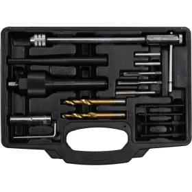 Yato sérült izzítógyertya kiszedő készlet 16 részes 3/8" CrV