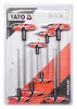 Yato imbusz T-kulcs készlet 8 részes 2,5-10 mm S2