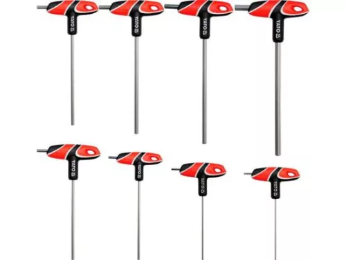 Yato imbusz T-kulcs készlet 8 részes 2,5-10 mm S2