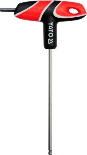 Yato gömbfejű imbusz T-kulcs 5,0 mm / 17 x 140 mm S2