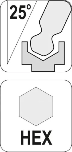 Yato gömbfejű imbusz T-kulcs 10 mm / 22 x 200 mm S2