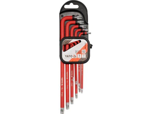 Yato torx kulcs készlet 9 részes T10-T50 S2