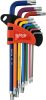 Yato hosszú torx kulcs készlet 9 részes T10 - T50 S2