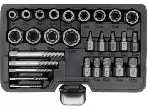 Yato univerzális kicsavarókészlet 40 elem