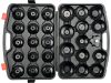Yato olajszűrő leszedő készlet 30 részes 3/8"