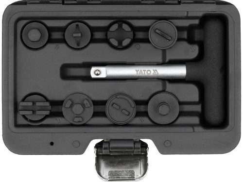 Yato olajleeresztő dugókulcs készlet – 3/8", 9 részes