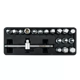 Yato olajleeresztő kulcs készlet 18 részes 5/16"-3/8", 8 mm,10 mm, 7-14 mm, 10 mm, 8-17 mm 3/8" C
