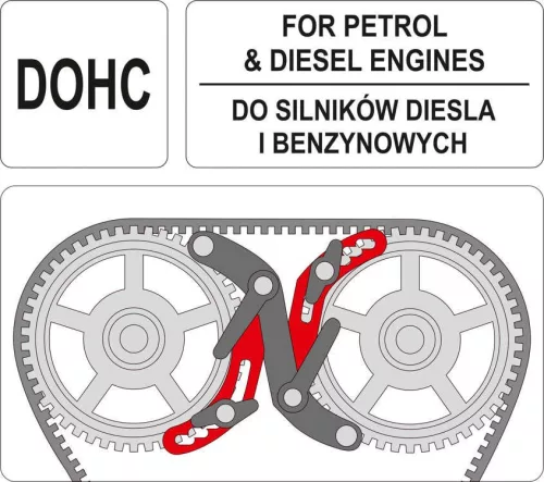 Yato univerzális vezérlés rögzítő (Diesel és benzin)