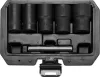 Yato törtcsavar kiszedő dugókulcs készlet 6 részes 1/2" 17-27 mm CrMo