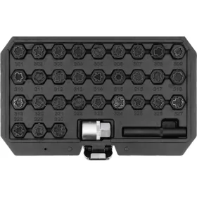 Yato kerékanya dugókulcs-készlet, 32 db