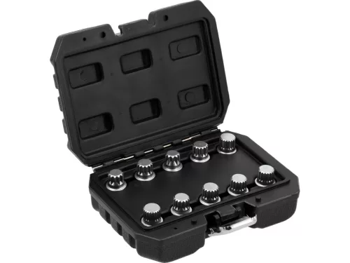 Yato kerékanya dugókulcs-készlet, 10 részes