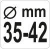 Yato kormányösszekötő rúd szerelő 1/2" 35-42 mm