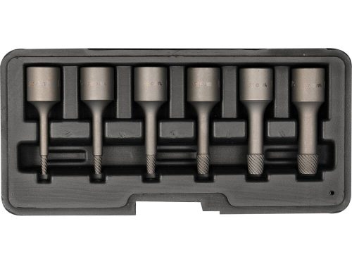 Yato törtcsavar kiszedő készlet 6 részes 3/8" M2-M10