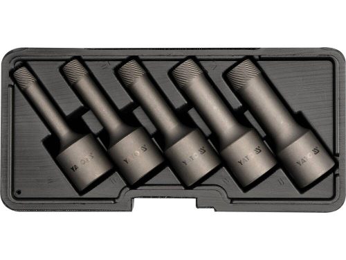 Yato törtcsavar kiszedő készlet 5 részes 1/2"