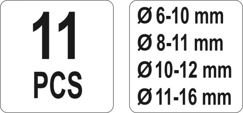 Yato szíjtárcsa feszítő készlet