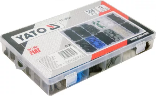 Yato műanyag patent készlet 308 részes Fiat
