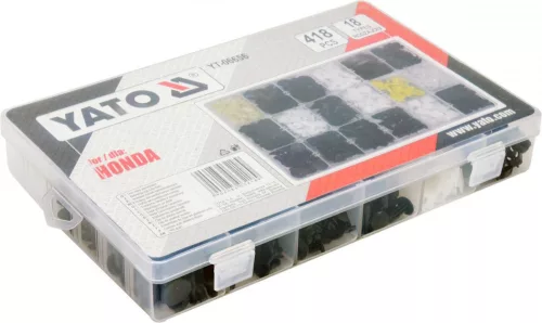 Yato műanyag patent készlet 418 részes Honda