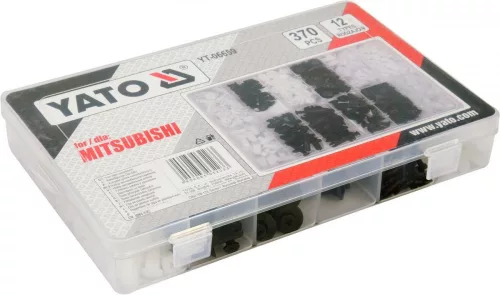 Yato műanyag patent készlet 370 részes Mitsubishi