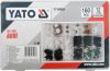 Yato műanyag patent készlet 160 részes Audi
